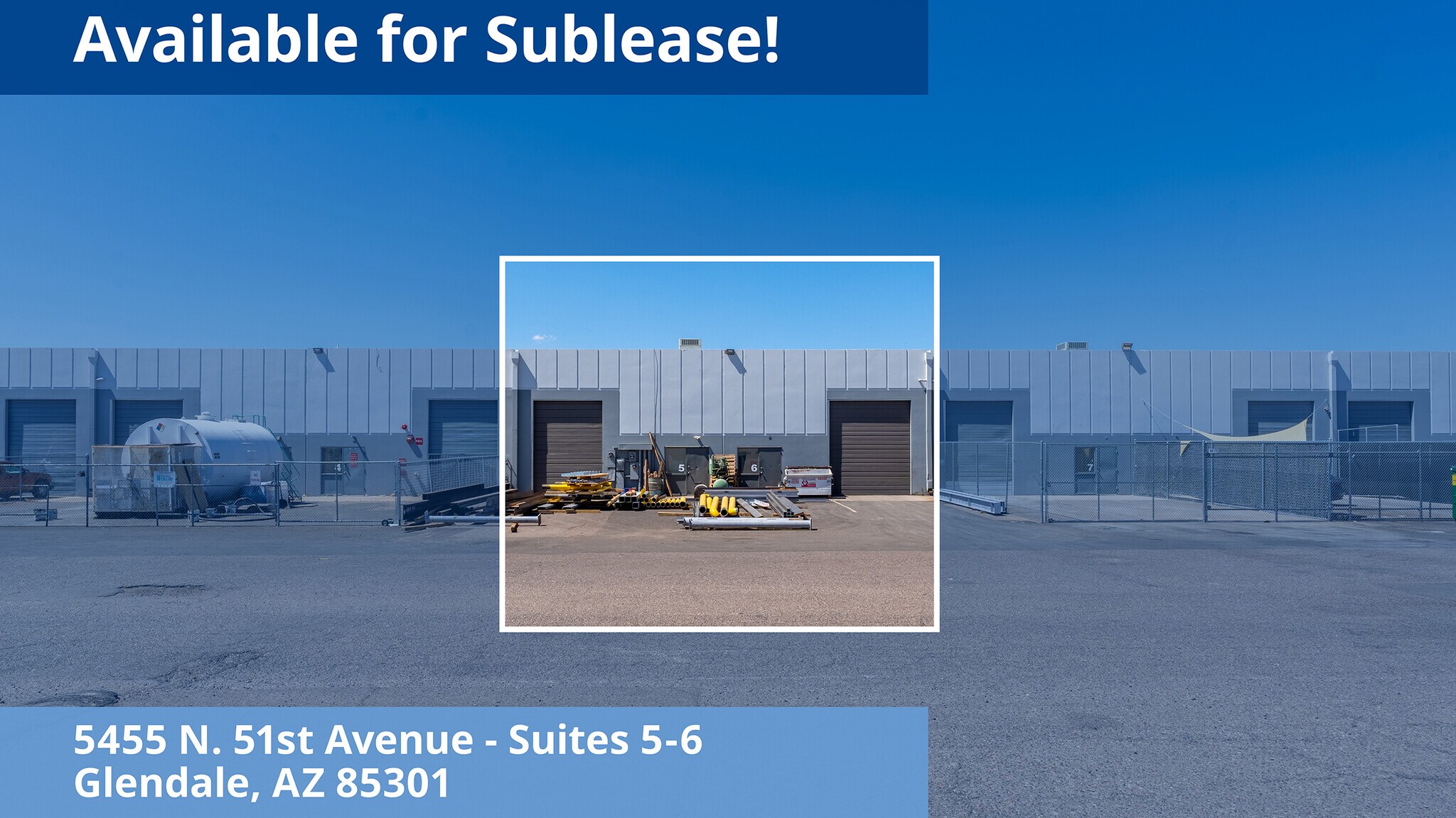 5455 N 51st Ave, Glendale, AZ à louer Photo de l’immeuble– Image 1 sur 4