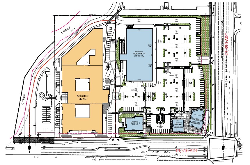 NWC of Broad Street & Tank Farm Road, San Luis Obispo, CA à louer - Photo de l’immeuble – Image 2 sur 2