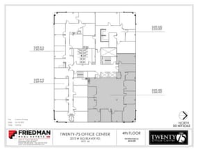 2075 W Big Beaver Rd, Troy, MI à louer Plan d’étage– Image 2 sur 2