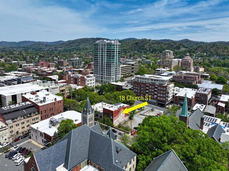 18 Church St, Asheville, NC à vendre - Aérien – Image 3 sur 16
