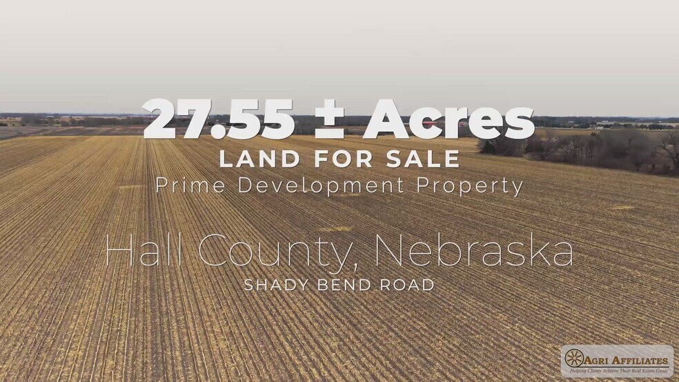 North Shady Bend Road, Grand Island, NE à vendre - Vidéo sur l’annonce professionnelle – Image 2 sur 7