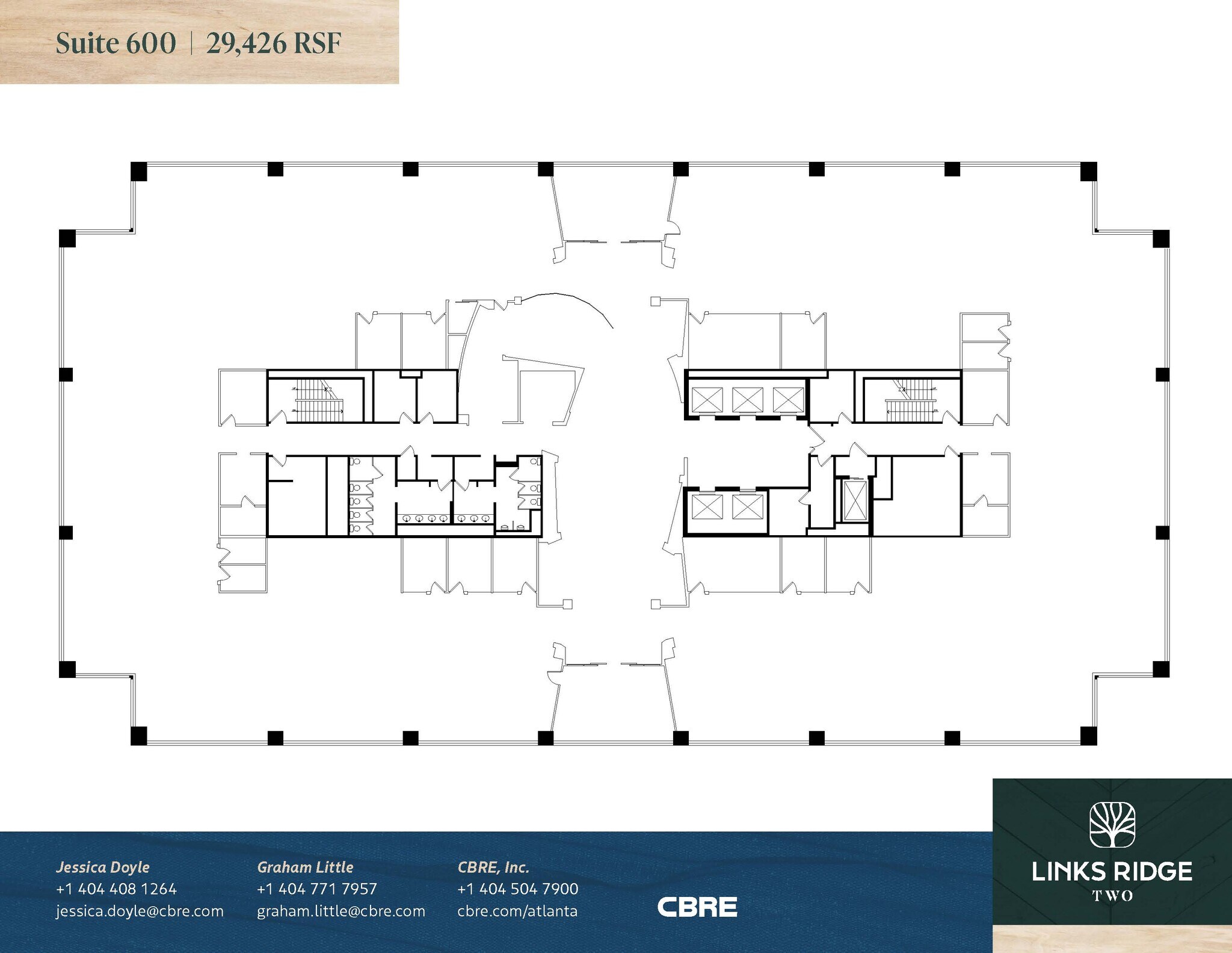 1277 Lenox Park Blvd, Atlanta, GA à louer Plan d’étage– Image 1 sur 1