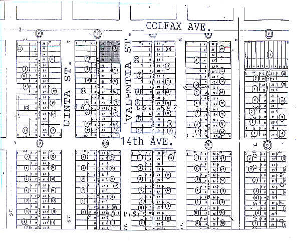 8282 E Colfax Ave, Denver, CO à vendre - Plan cadastral – Image 2 sur 6