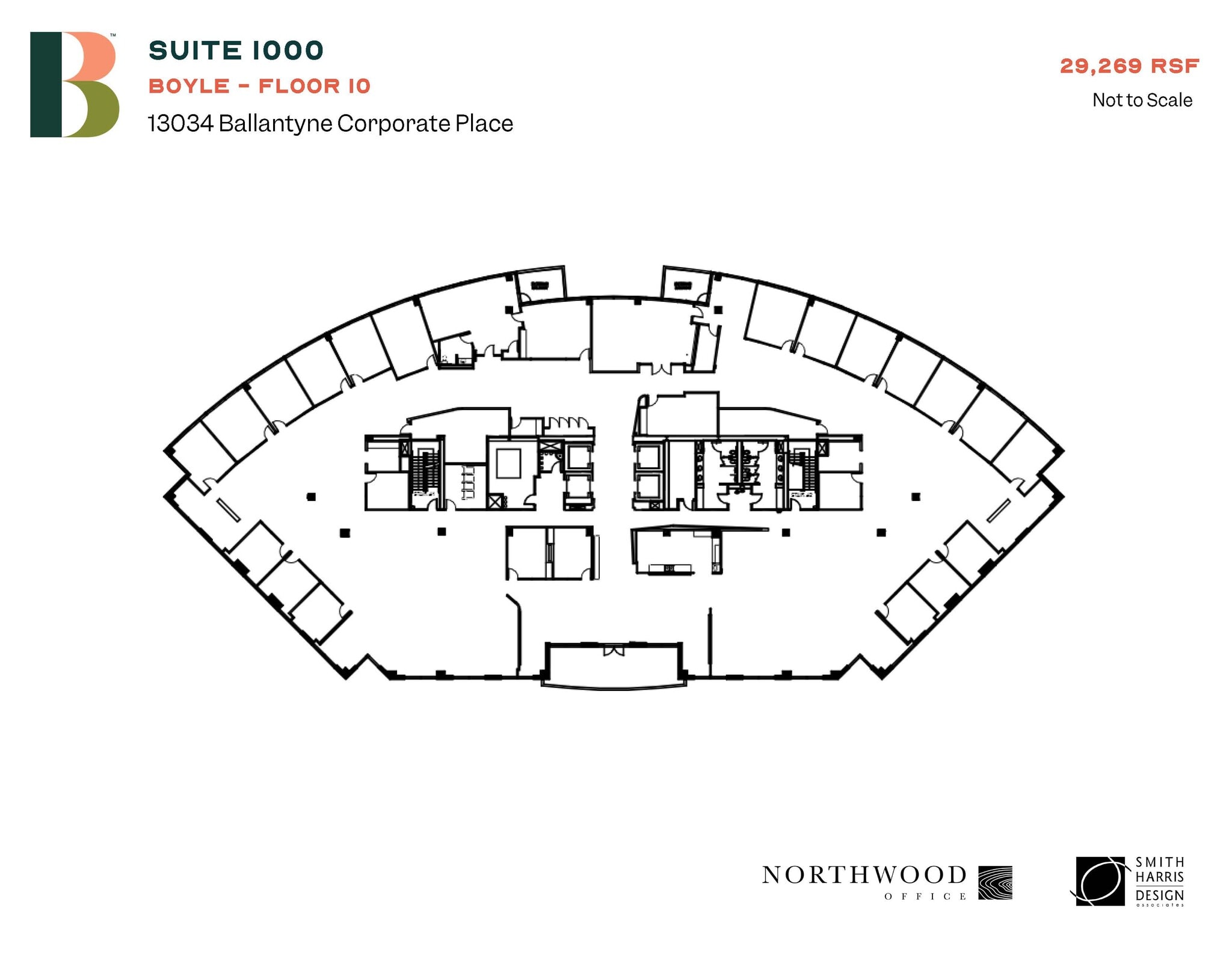 13034 Ballantyne Corporate Pl, Charlotte, NC à louer Plan d’étage– Image 1 sur 1