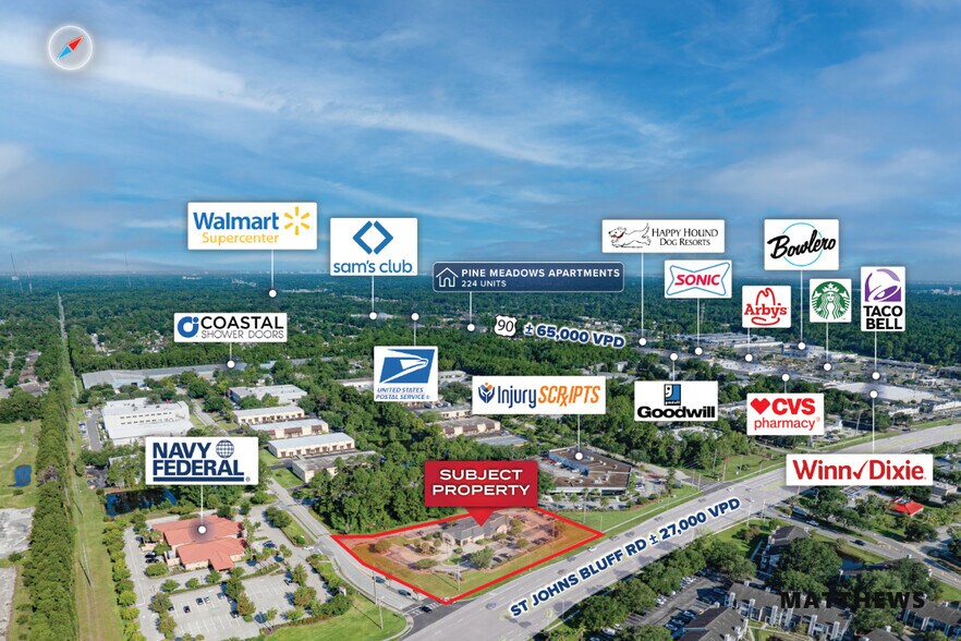 3690 St Johns Bluff Rd S, Jacksonville, FL à vendre - Photo de l’immeuble – Image 3 sur 3