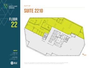 1601 5th Ave, Seattle, WA à louer Plan d’étage– Image 1 sur 1