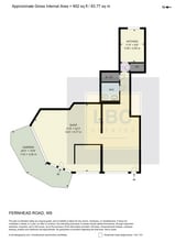 71-73 Fernhead Rd, Londres à louer Plan d’étage– Image 1 sur 1