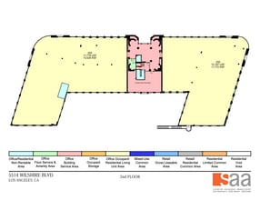 5500-5528 Wilshire Blvd, Los Angeles, CA à louer Plan d’étage– Image 1 sur 1