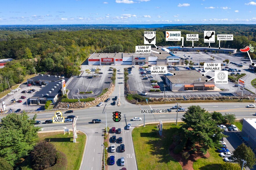 1276 Bald Hill Rd, Warwick, RI à louer - Photo de l’immeuble – Image 2 sur 6