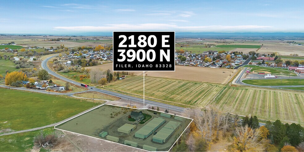 2180 E 3900 N, Filer, ID à vendre - Aérien – Image 2 sur 4