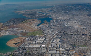 1700 Doolittle Dr, San Leandro, CA - Vue aérienne vue de carte - Image1