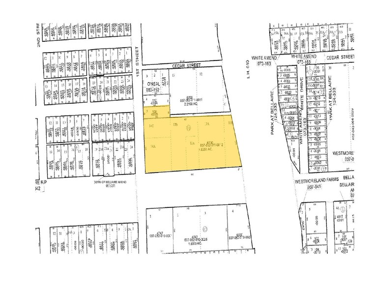 6750 West Loop South, Bellaire, TX à louer - Plan cadastral – Image 2 sur 8