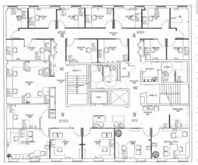 933 N La Brea Ave, Los Angeles, CA à louer Plan d’étage– Image 1 sur 1