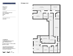 4101 NW 3rd Ct, Plantation, FL à louer Plan d’étage– Image 1 sur 1