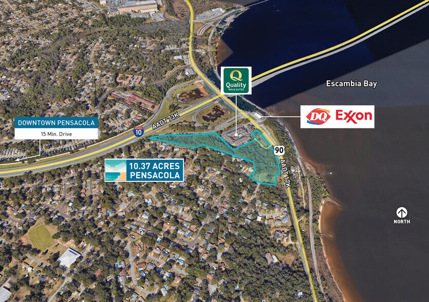 7575 Scenic Hwy, Pensacola, FL à vendre - Photo de l’immeuble – Image 2 sur 9