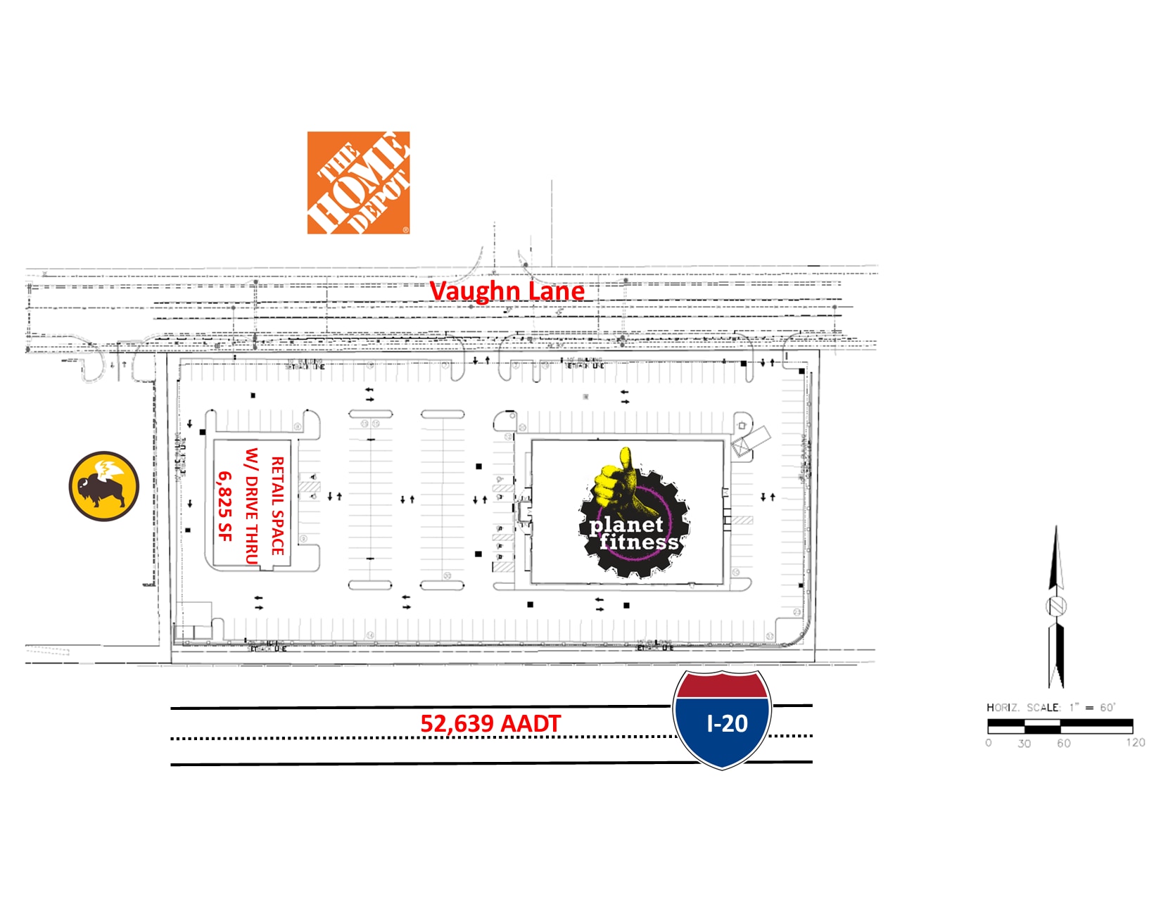 289 Vaughn Ln, Pell City, AL à louer Plan de site– Image 1 sur 1