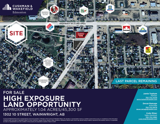 Plus de détails pour 1216 10, Wainwright, AB - Terrain à vendre