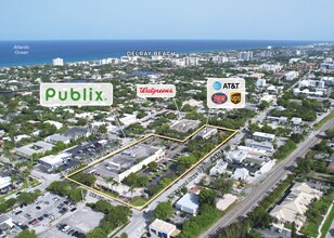 555 NE 5th Ave, Delray Beach, FL - VUE AÉRIENNE  vue de carte