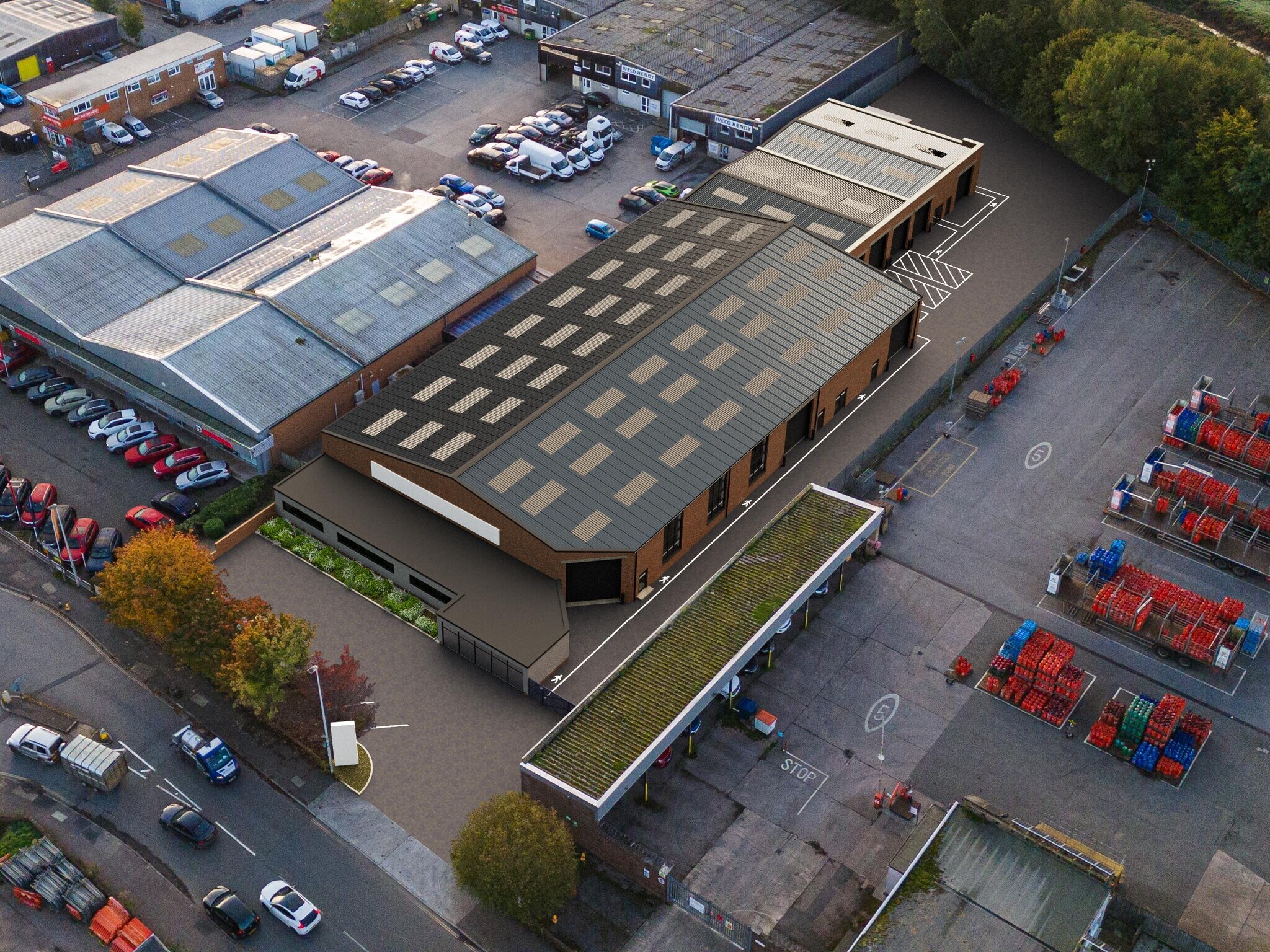 Alphin Brook Rd, Exeter à louer Aérien– Image 1 sur 3