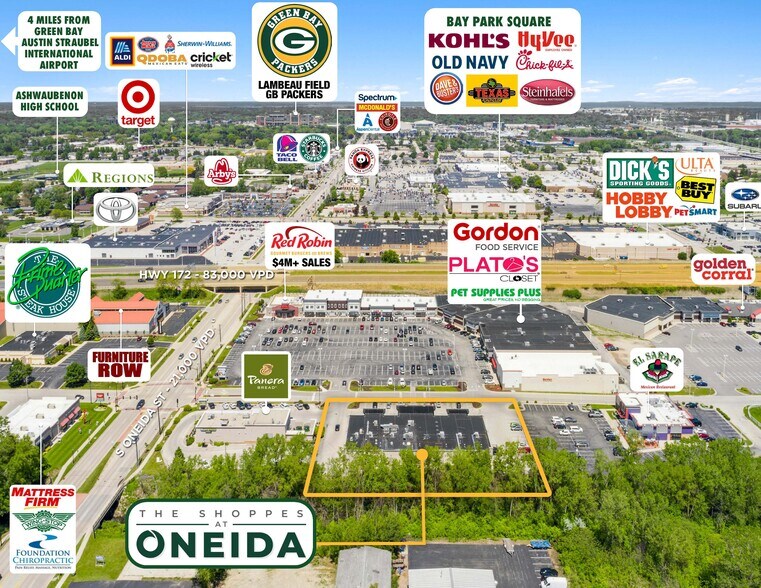 2621 S Oneida St, Green Bay, WI à vendre - Photo de l’immeuble – Image 2 sur 6