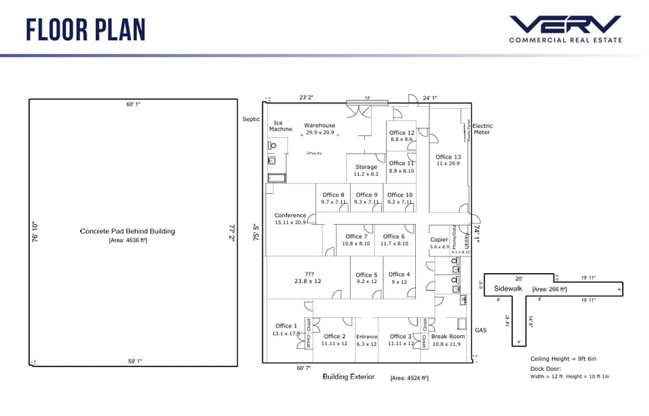 200 Unionville Indian Trail Rd, Indian Trail, NC à vendre - Plan d’étage – Image 2 sur 10