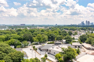 1710 Defoor Ave NW, Atlanta, GA - Vue aérienne vue de carte