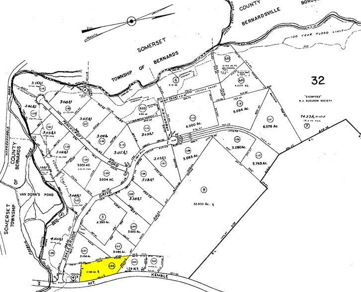 1201 Mount Kemble Ave, Morristown, NJ à louer - Plan cadastral – Image 2 sur 15