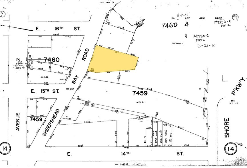 1504-1508 Sheepshead Bay Rd, Brooklyn, NY à louer - Plan cadastral – Image 2 sur 3