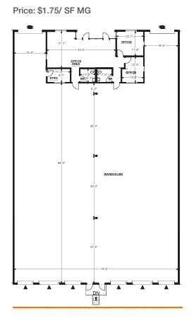 2375 Michael Faraday Dr, San Diego, CA à louer Plan d’étage– Image 1 sur 1