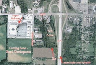 Plus de détails pour I-75, Clio, MI - Terrain à vendre