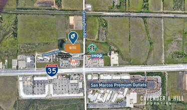 4064 Gregsons Bend, San Marcos, TX - Vue aérienne vue de carte