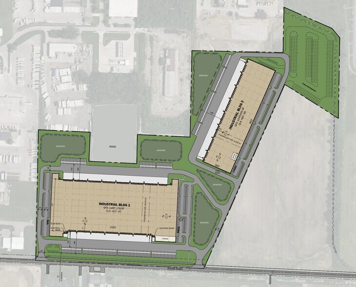 Alkire Rd, Columbus, OH à louer - Plan de site – Image 2 sur 3