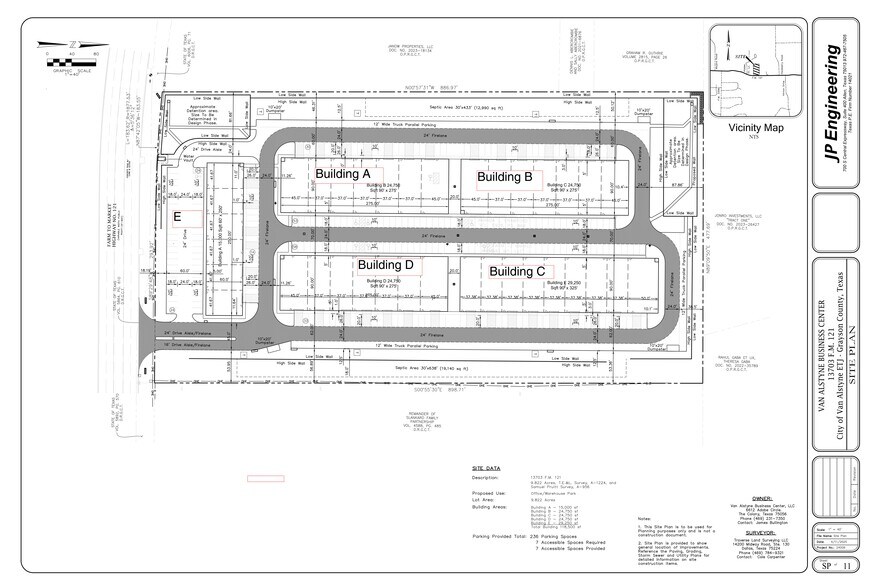 13703 FM 121, Van Alstyne, TX à vendre - Plan de site – Image 3 sur 3