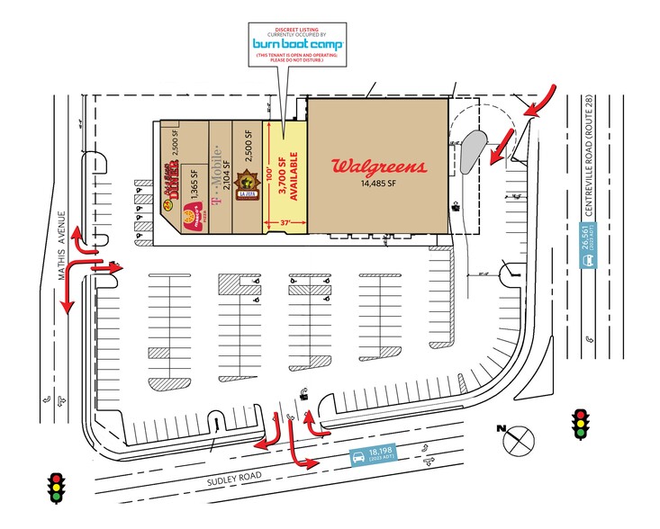 9201-9275 Sudley Rd, Manassas, VA à louer - Plan de site – Image 1 sur 8