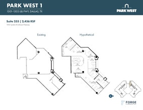 1501-1507 Lyndon B Johnson Fwy, Dallas, TX à louer Plan d’étage– Image 1 sur 1