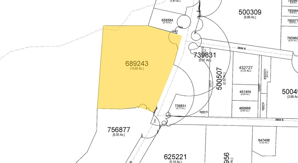 3884 S River Rd, St George, UT à vendre - Plan cadastral – Image 2 sur 2