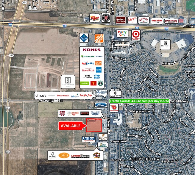 Soncy Rd & Anton Kuster Ave, Amarillo, TX à vendre - Photo de l’immeuble – Image 2 sur 3