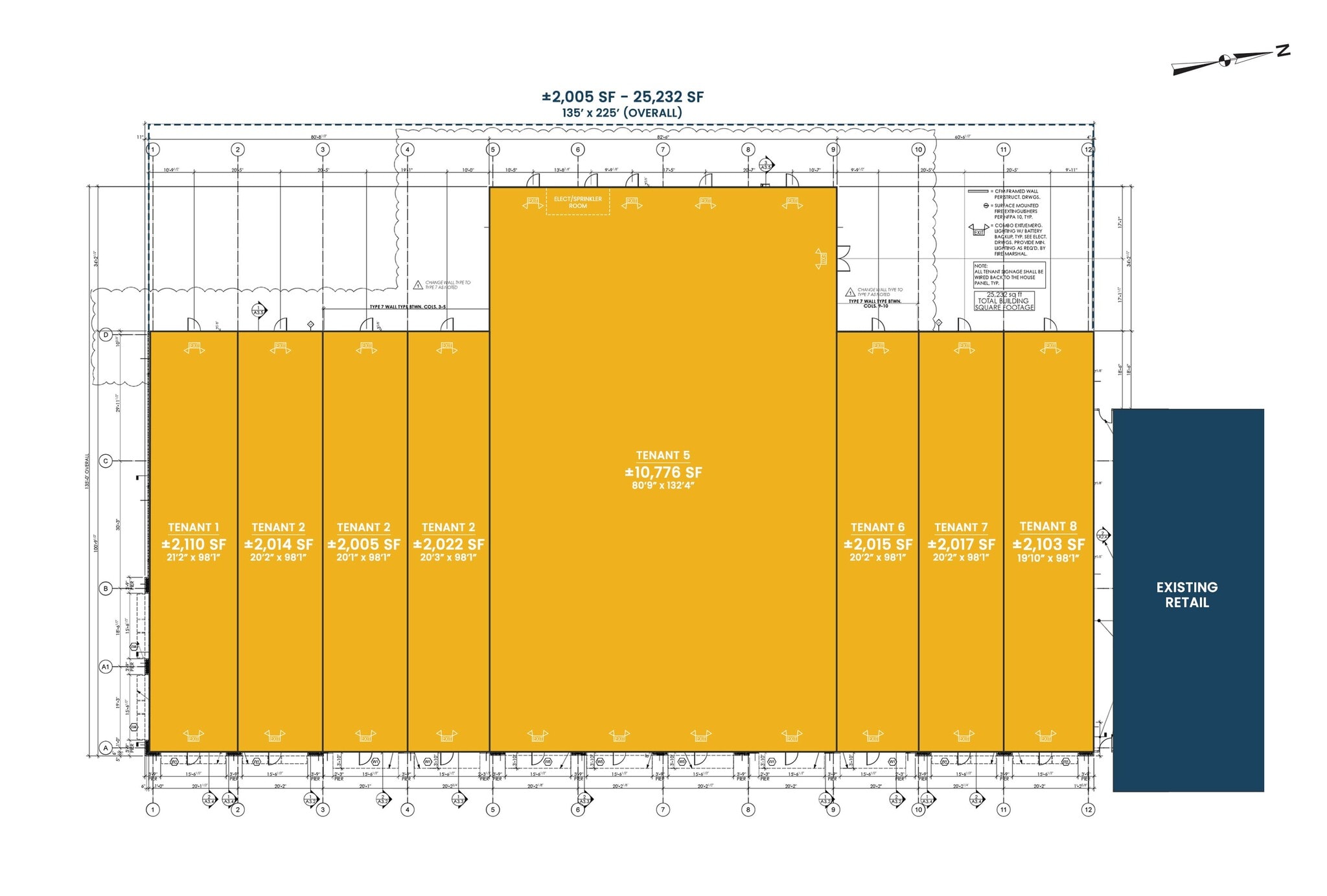 Route 301, Middletown, DE à louer Plan de site– Image 1 sur 2