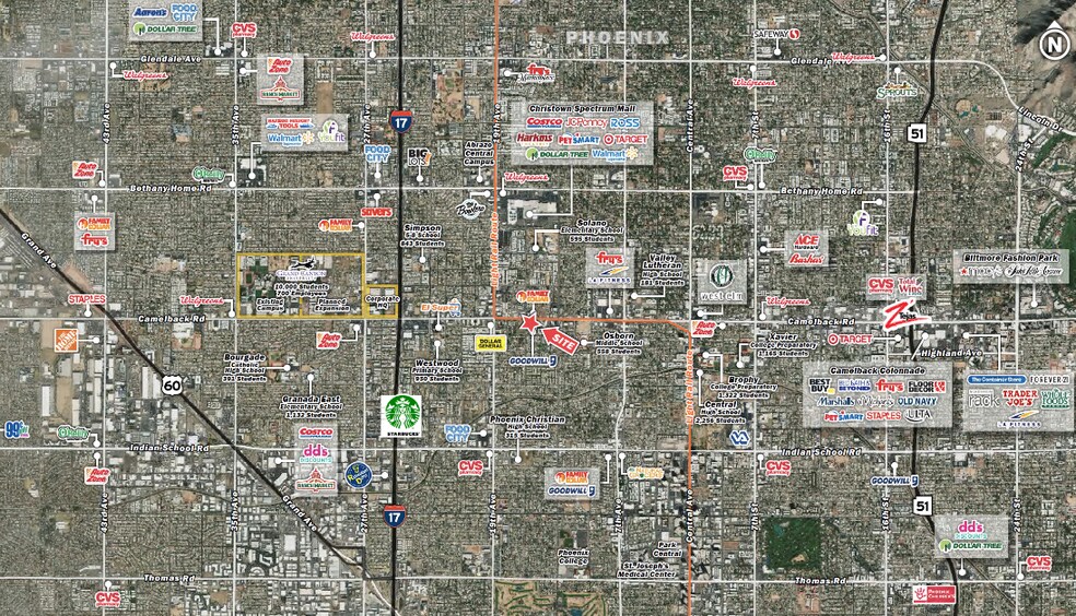 1625 W Camelback Rd, Phoenix, AZ à vendre - Photo de l’immeuble – Image 2 sur 2