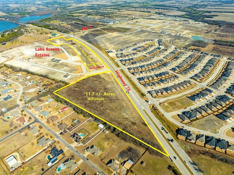 Highway 78, Lavon, TX à vendre - Aérien – Image 2 sur 5