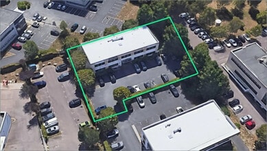 Bois-Guillaume - VUE AÉRIENNE  vue de carte