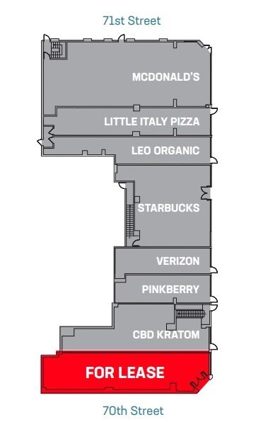 2039 Broadway, New York, NY à louer Plan de site– Image 1 sur 2
