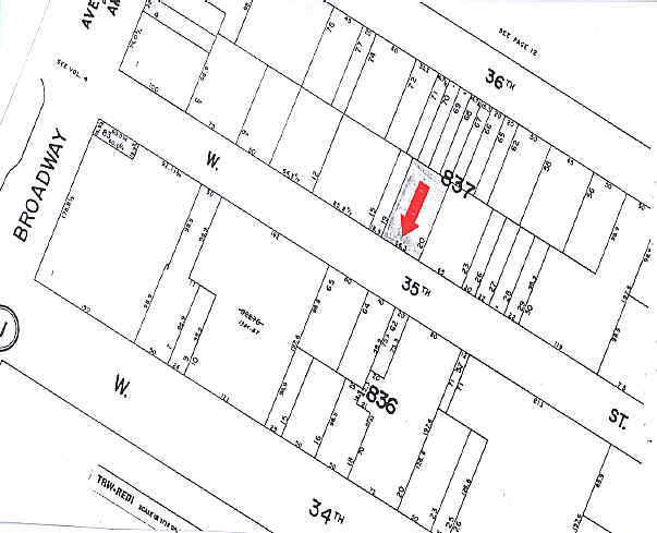 35 W 35th St, New York, NY à louer - Plan cadastral – Image 2 sur 15