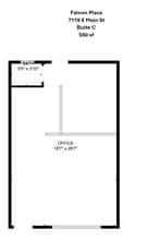 7125 E Main St, Mesa, AZ à louer Plan d’étage– Image 1 sur 11