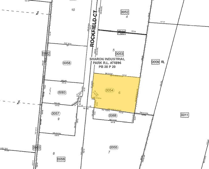 11430-11444 Rockfield Ct, Sharonville, OH à louer - Plan cadastral – Image 2 sur 2