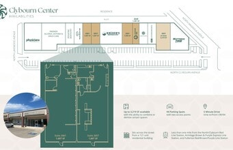 2053 N Clybourn Ave, Chicago, IL à louer Plan d’étage– Image 1 sur 1