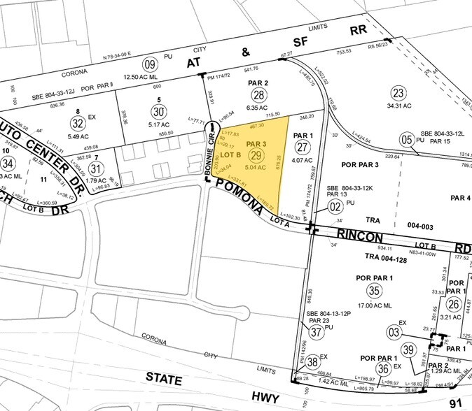 311 Bonnie Cir, Corona, CA à louer - Plan cadastral – Image 3 sur 10