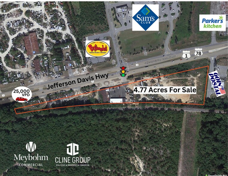 233 Jefferson Davis Hwy, Aiken, SC à vendre - Photo de l’immeuble – Image 2 sur 17