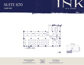 328 S Jefferson St, Chicago, IL à louer Plan d’étage– Image 1 sur 1