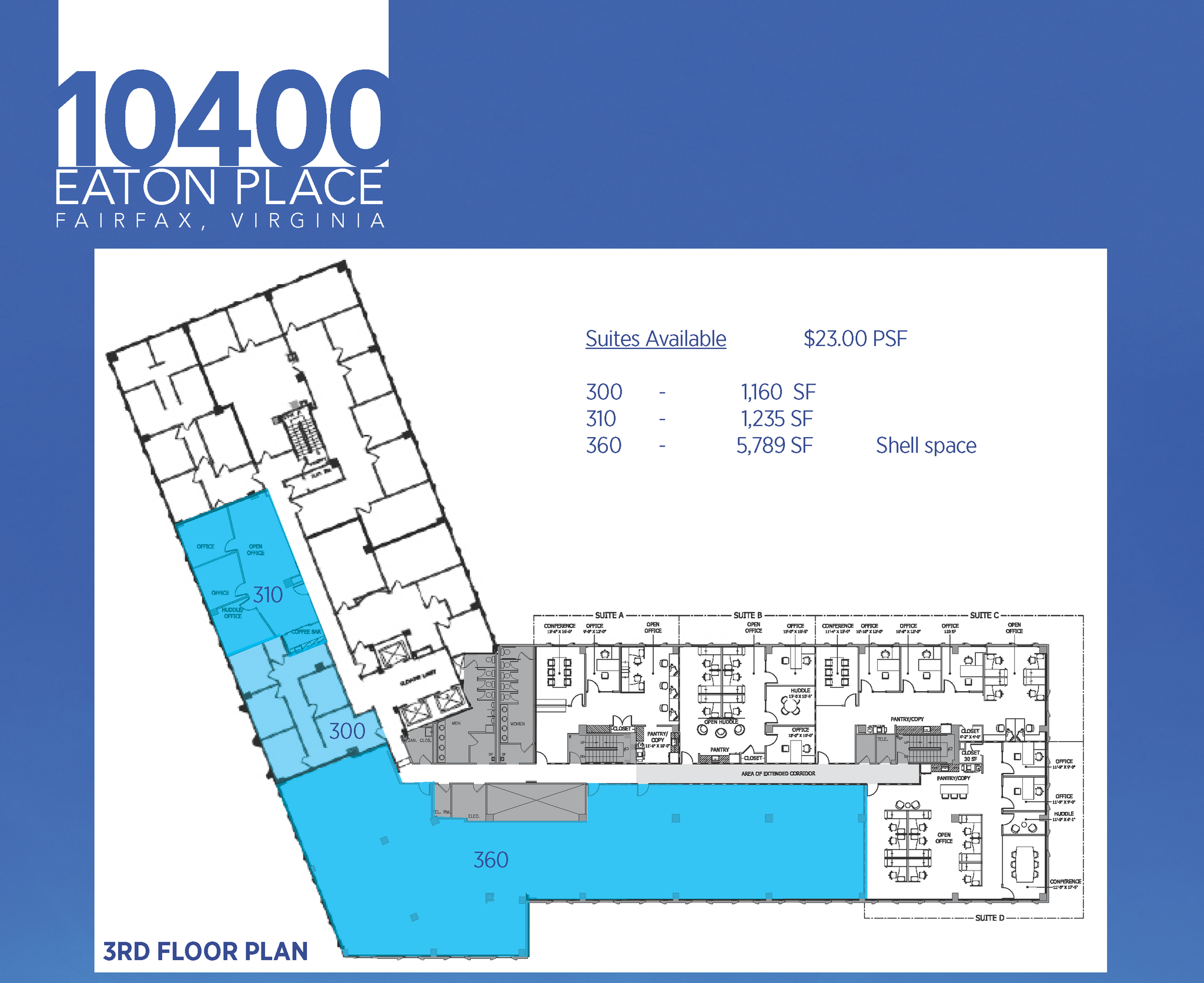 10400 Eaton Pl, Fairfax, VA à louer Plan d’étage– Image 1 sur 1